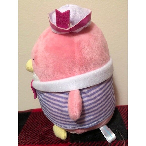 FuRyu Sanrio Tuxedo Sam Outing Coordination 2021 7" Plush Pink Penguin Sailor - Picture 4 of 10